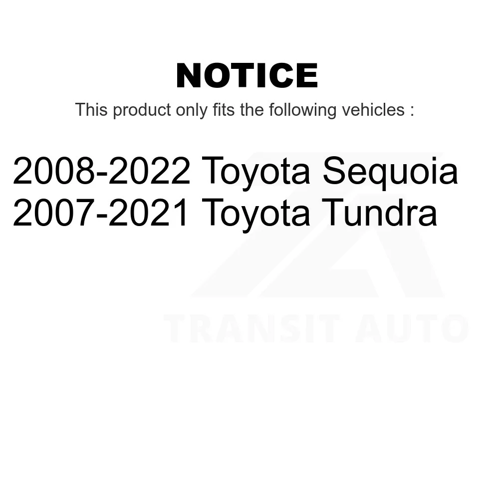 Front Left (Driver) Outer Steering Tie Rod End TOR-ES800327 For Toyota Tundra Sequoia