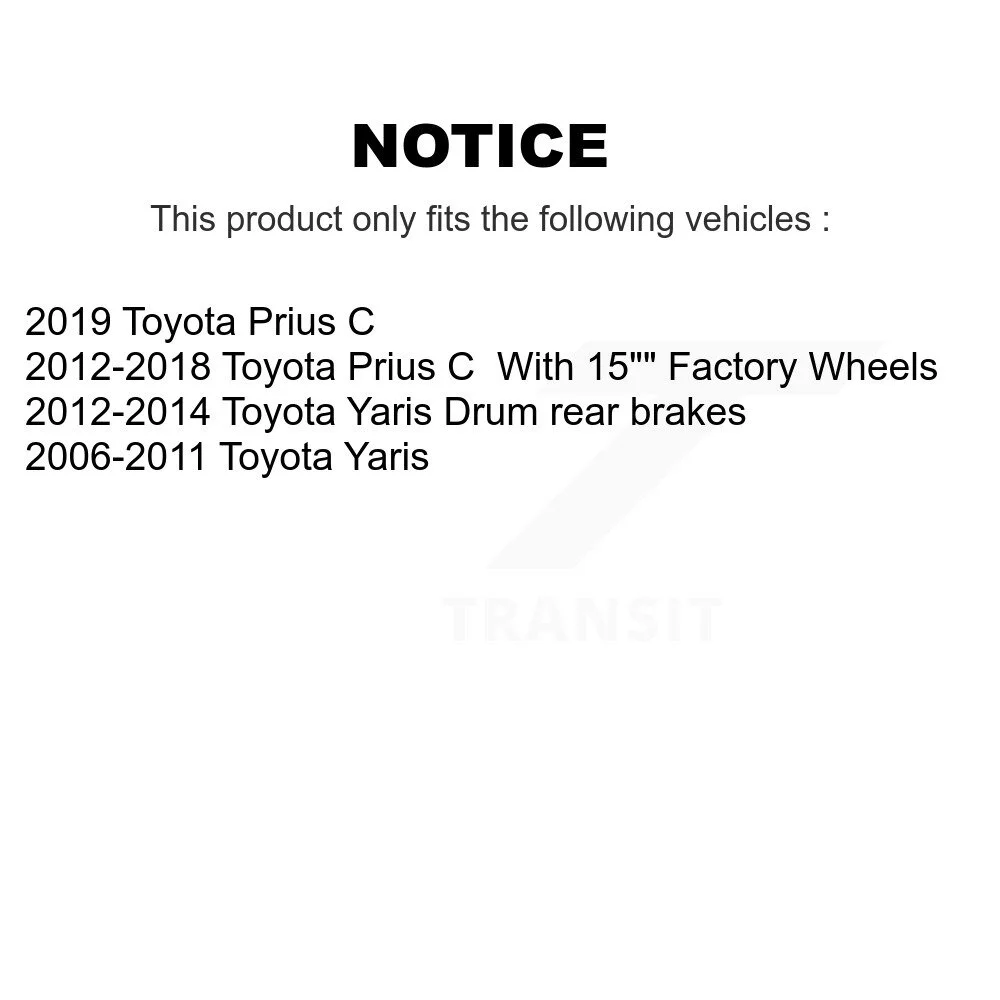 Front Right (Passenger) Outer Steering Tie Rod End TOR-ES800312 For Toyota Yaris Prius C