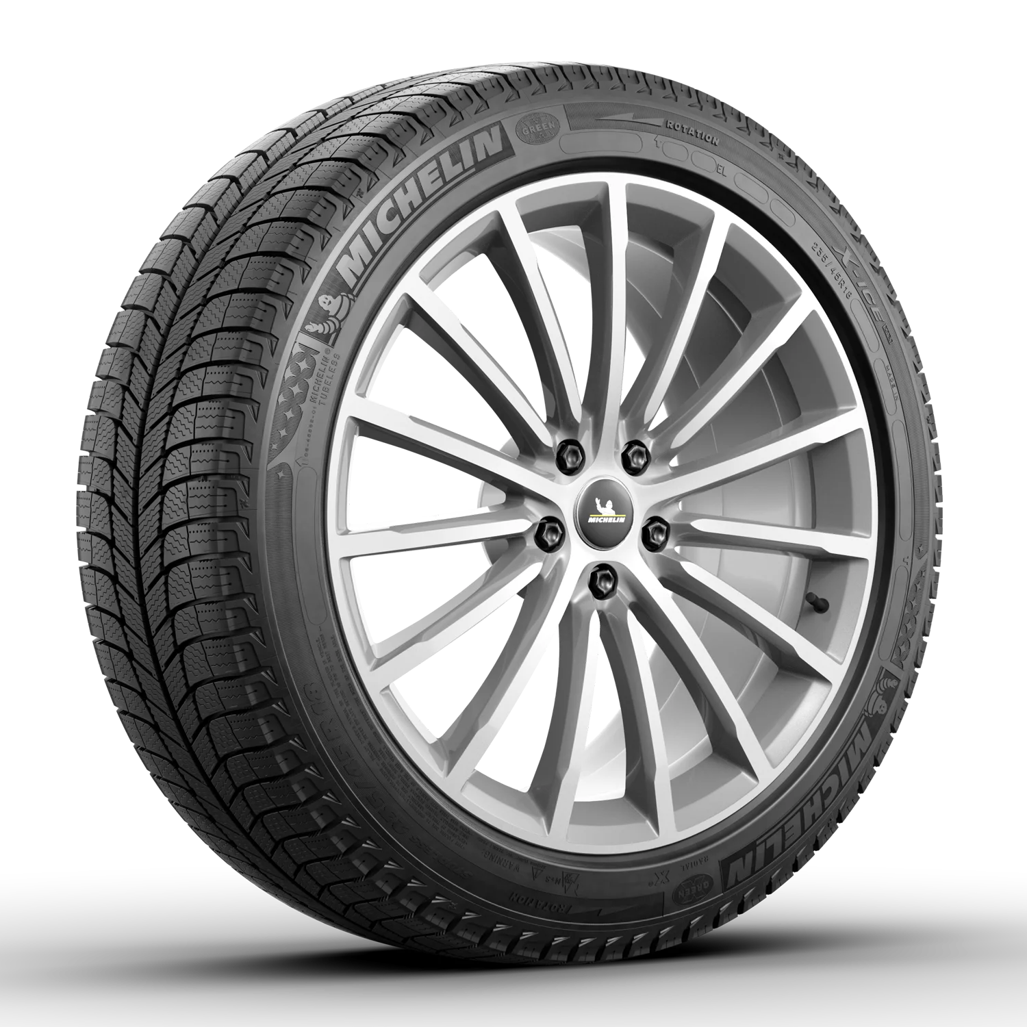 Michelin X-Ice Xi3 225/60R17 99 H Tire Fits: 2018-23 Subaru Crosstrek Convenience, 2019-21 Subaru Forester Convenience