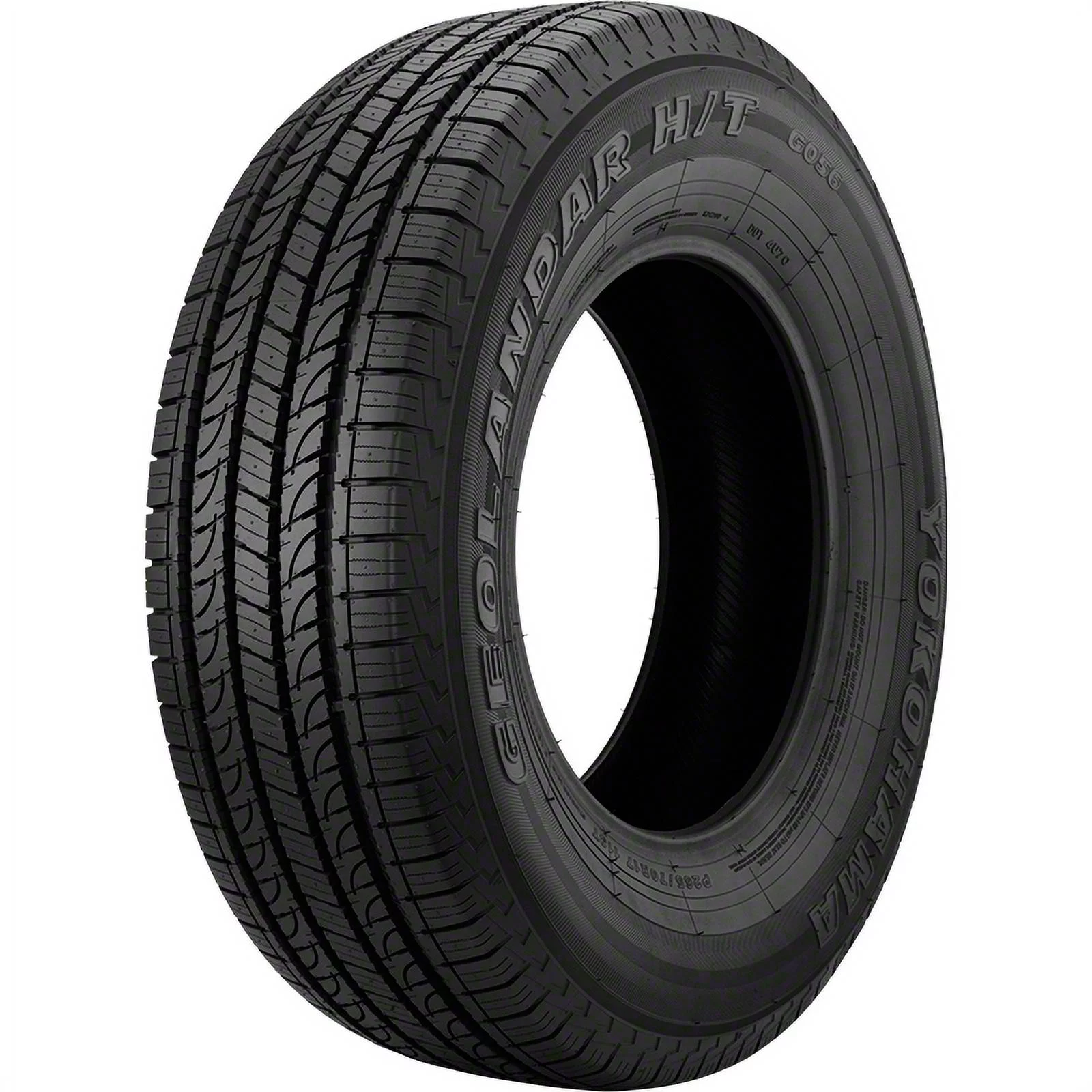 Set of 4 Yokohama Geolandar H/T G056 P245/60R18 104H Tires Fits: 2011-19 Ford Explorer XLT, 2008-14 Ford Edge SEL