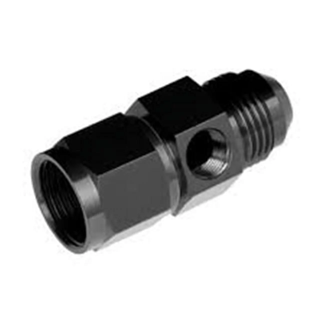 Red Horse Performance RHP9192-06-2 06 Male to 06 Female AN & JIC with 0.12 in. NPT in Hex - Black