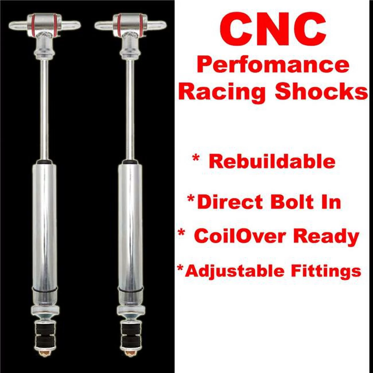 Helix Suspension Brakes & Steering 1970-1981 Chevrolet Camaro Rear Performance Shocks - Set of 2
