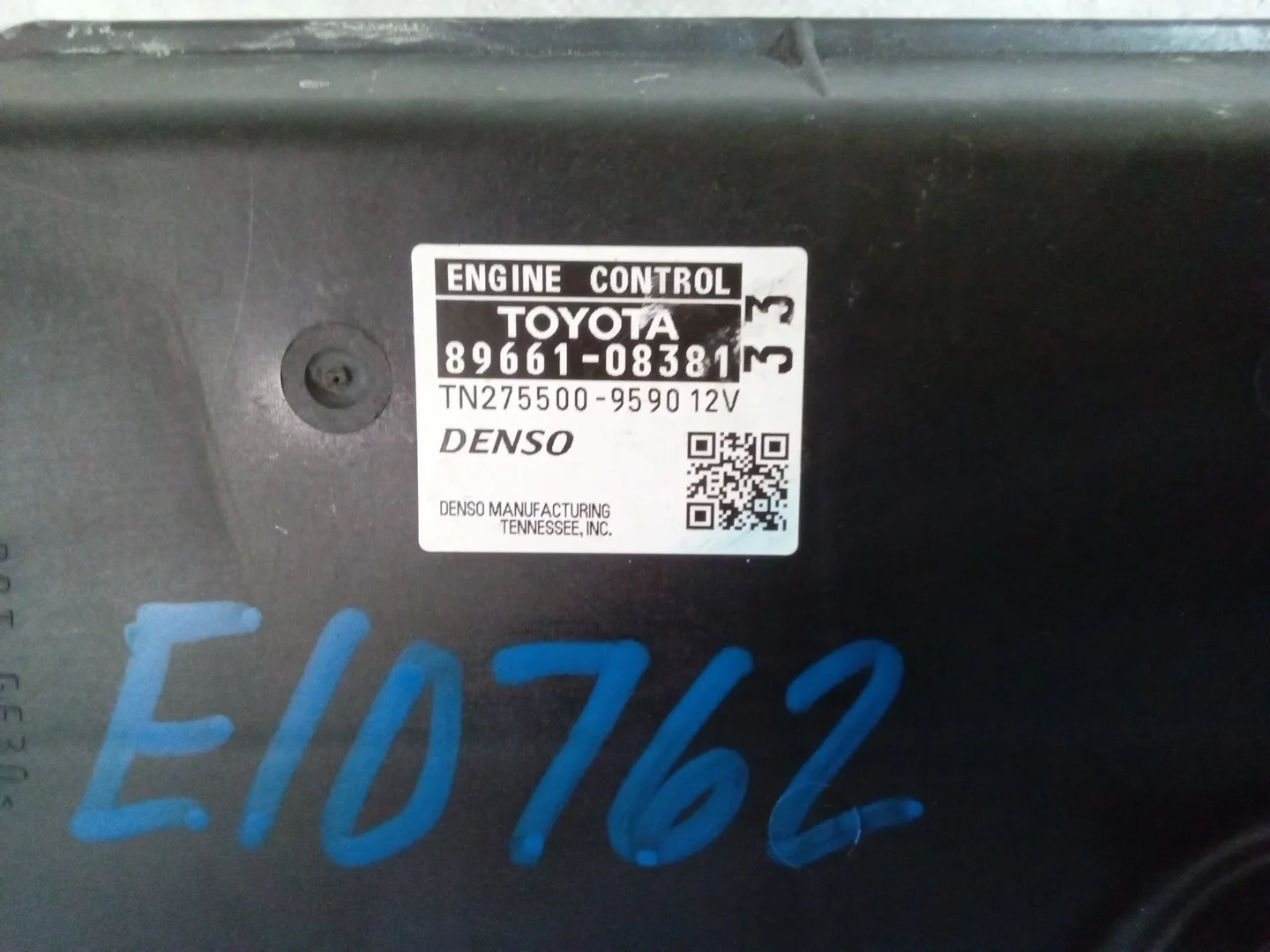 Pre-Owned 214 Toyota Sienna 3.5L Electronic Control Module 8966108381 OEM LKQ (Good)