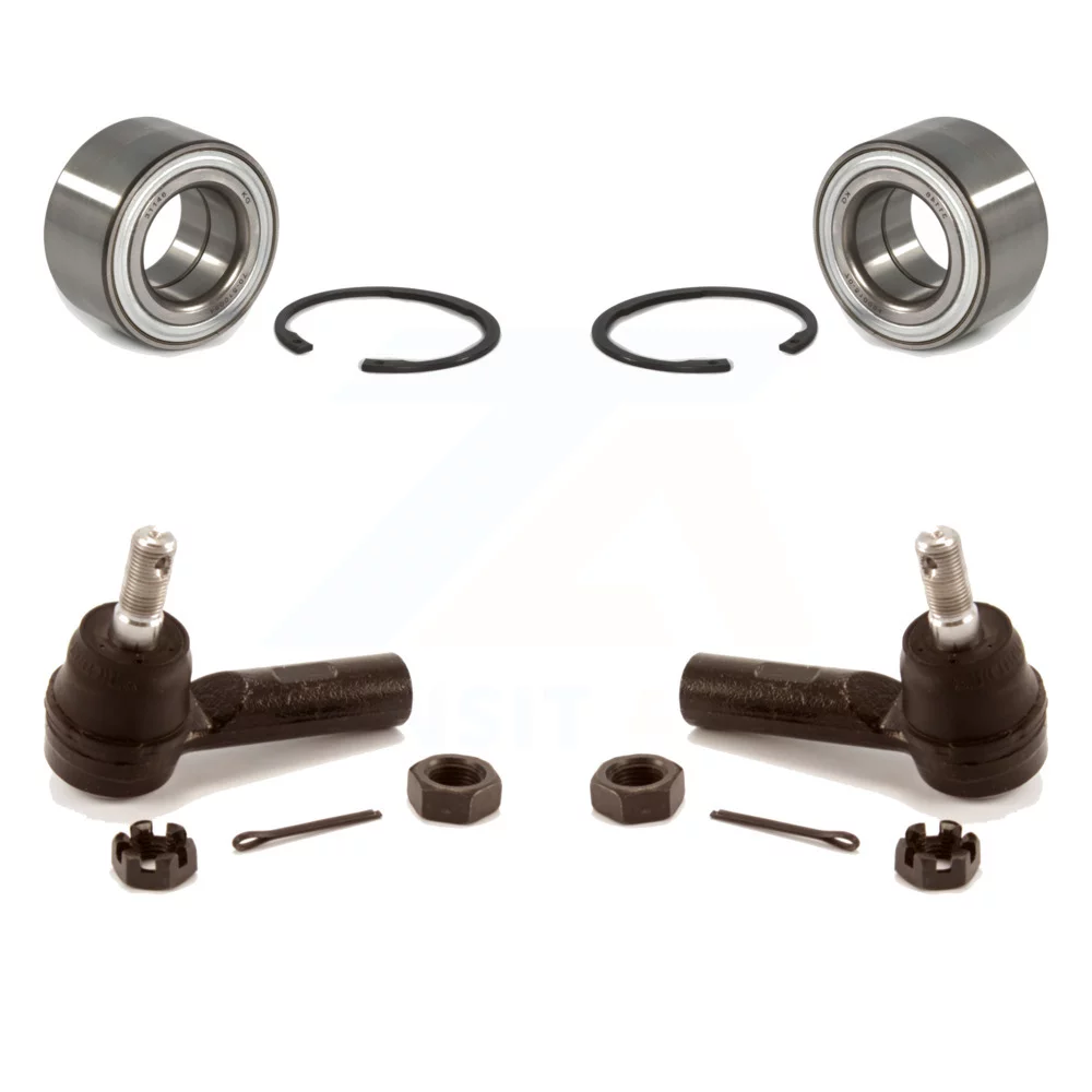 Transit Auto - Front Wheel Bearing And Tie Rod End Kit For Toyota Yaris Scion xD K7T-100059