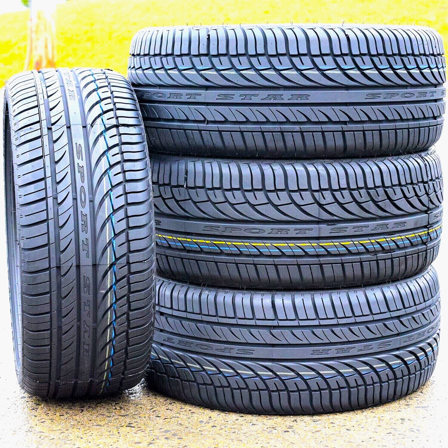 Set of 4 (FOUR) Fullway HP108 245/30R20 ZR 95W XL AS A/S High Performance Tires