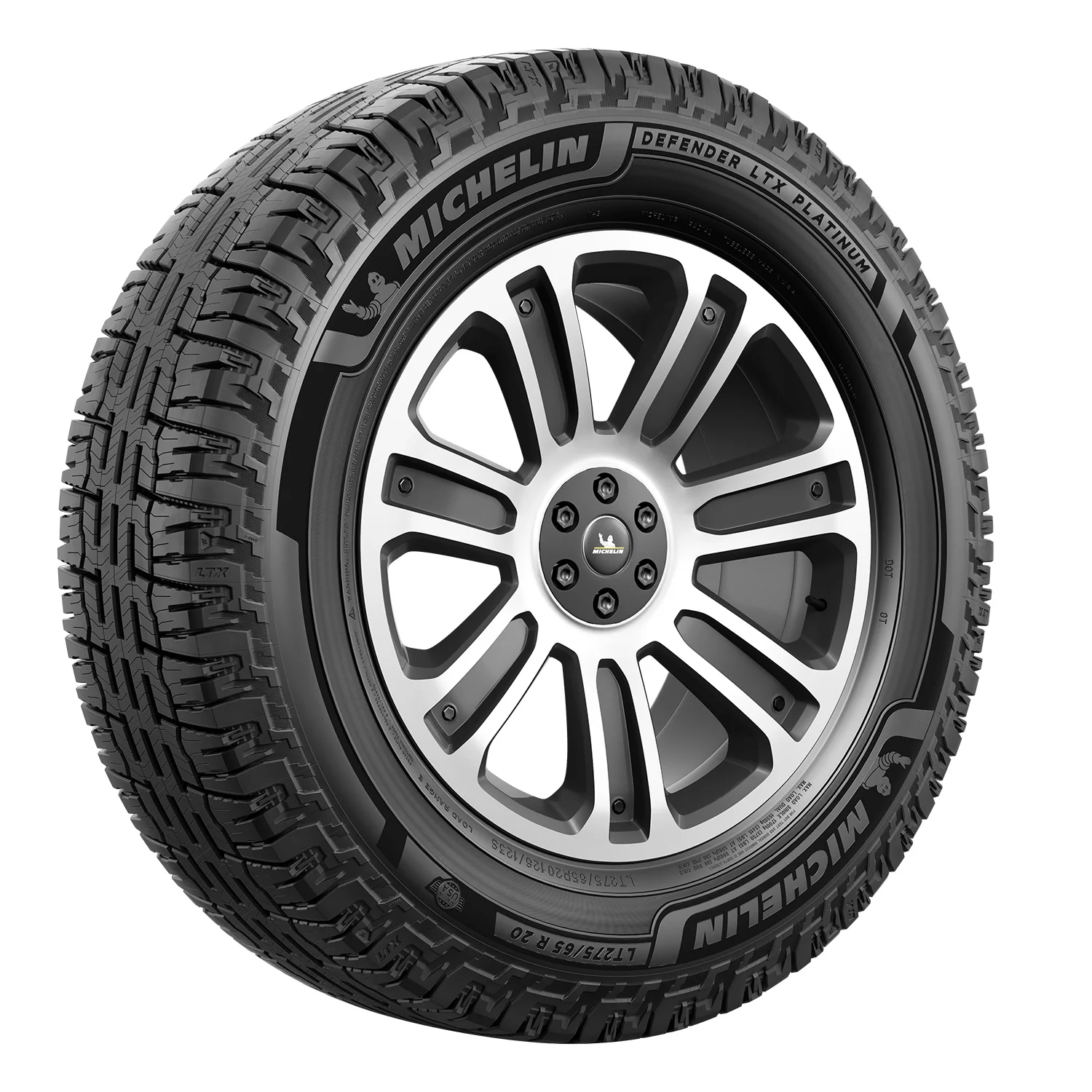 Michelin Defender LTX Platinum All-Season LT285/60R20/E 125/122S Tire