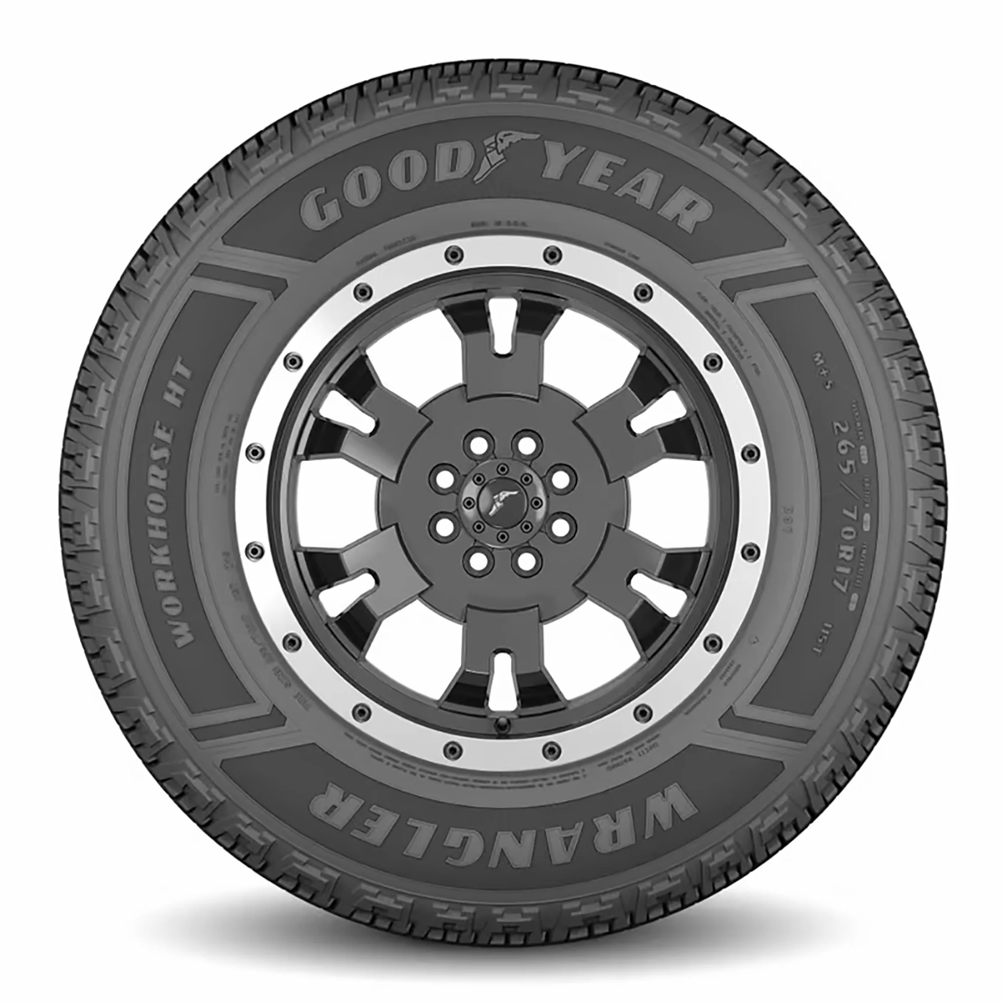 Goodyear Wrangler Workhorse HT All Season 235/65R16C 121/119R E Light Truck Tire