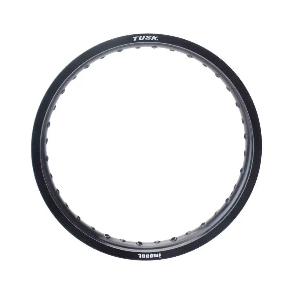 Tusk Impact Rim - Rear 36 Spoke Hole, 18 x 2.15 Black For Husqvarna FC 450 Rockstar Edition 2018-2021