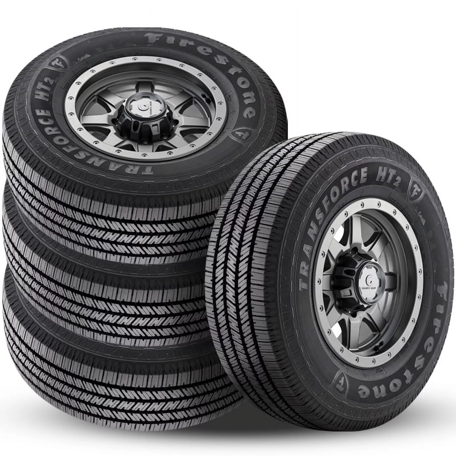 4 Firestone Transforce HT2 215/85R16 115R All Season Highway Tires Truck SUV FS002758 / 215/85/16 / 2158516