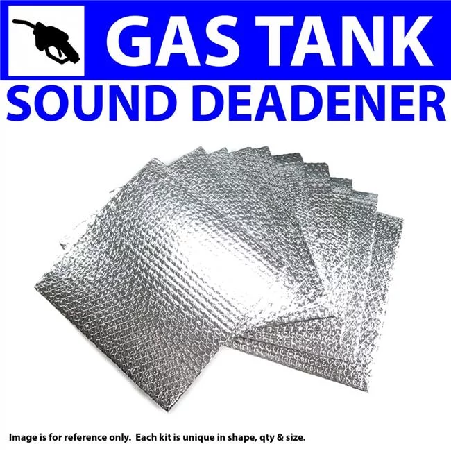 Zirgo High Performance Cooling Products Heat & Sound Deadener for Ford Thunderbird 1961-1966 Gas Tank Kit 7380CM2
