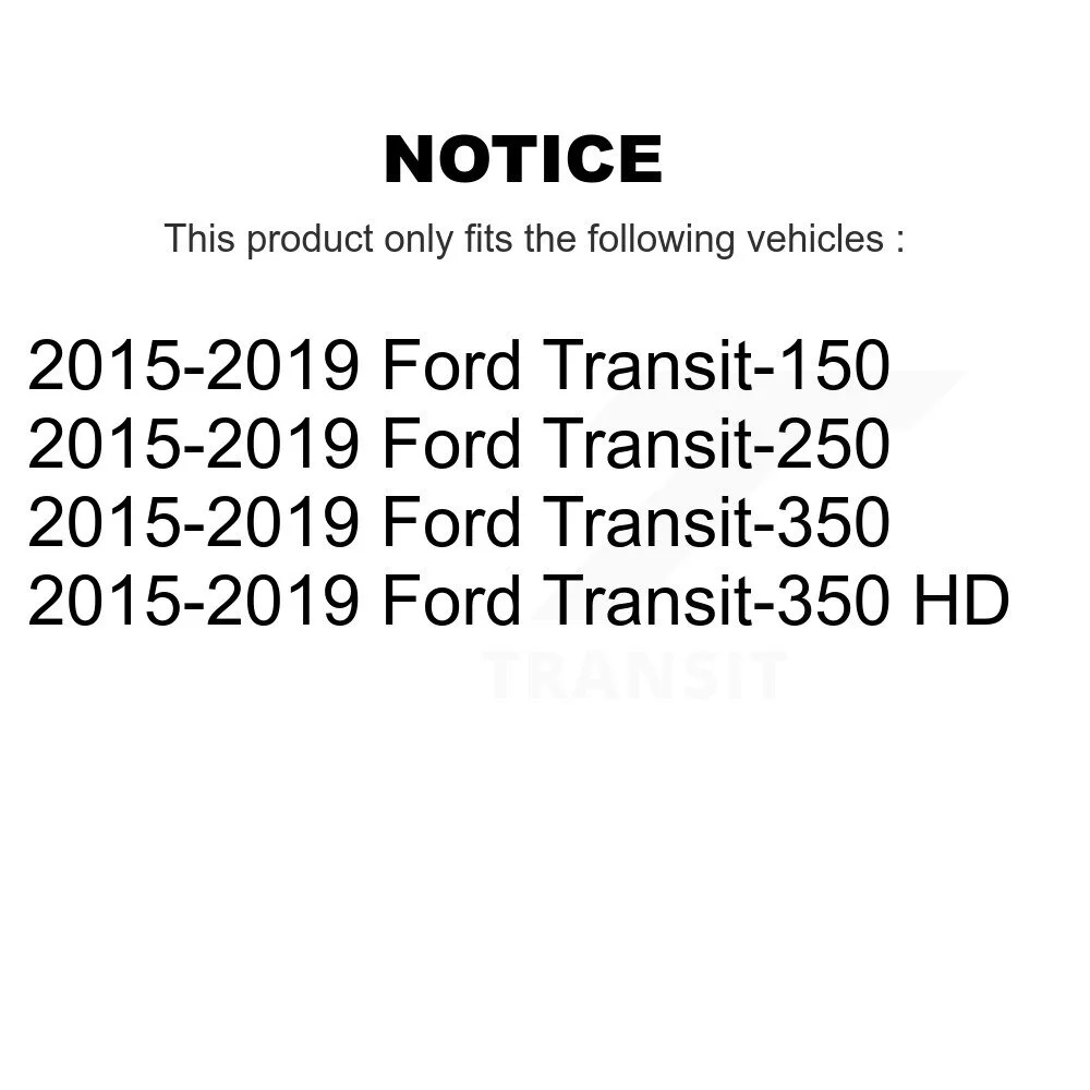 Front Inner Steering Tie Rod End TOR-EV801332 For 2015-2019 Ford Transit-250 Transit-350 Transit-150 HD