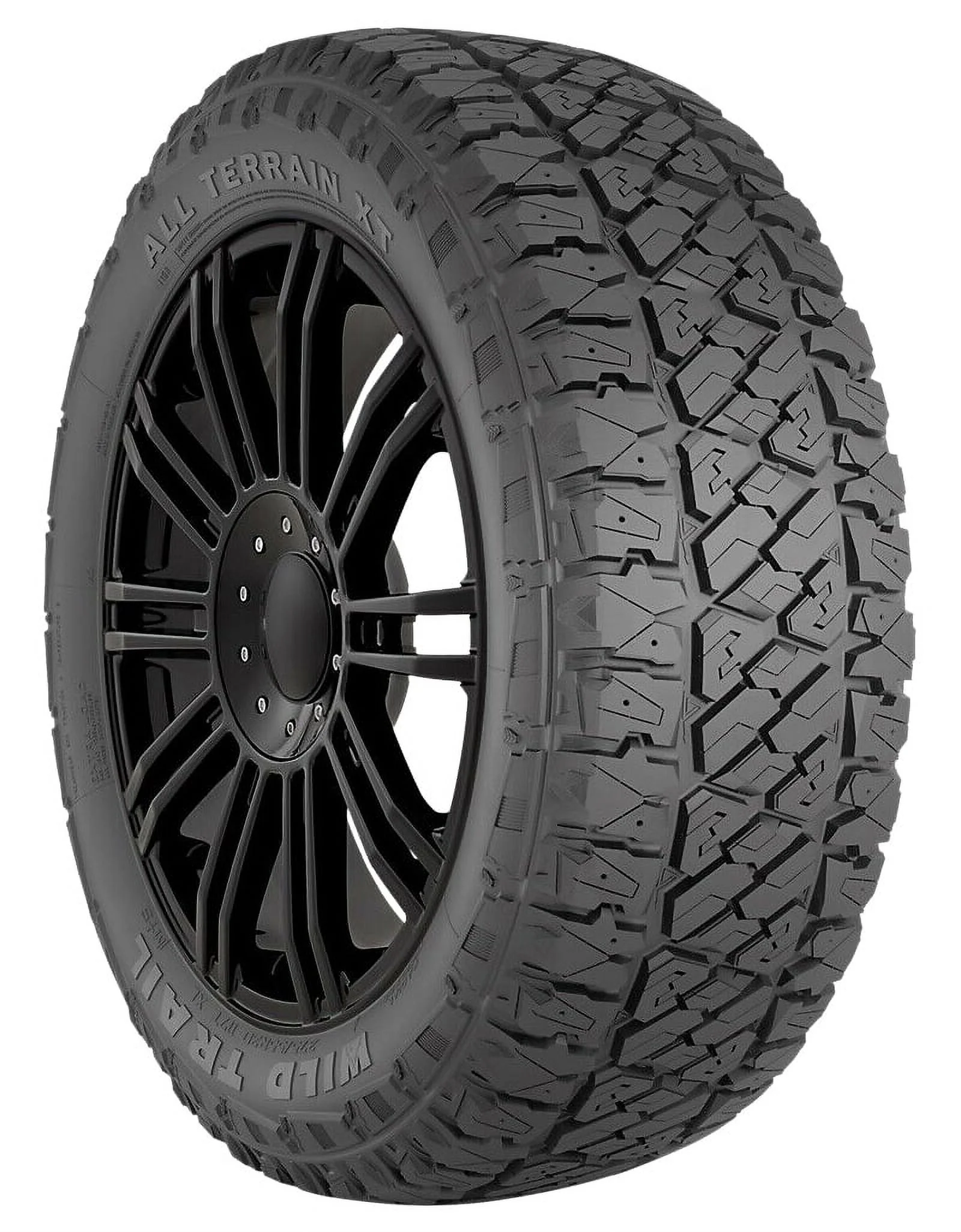 LT265/75R16 WILD TRAIL ALL-TERRAIN XT 10PLY SL 123/120S Fits: 1996-99 Chevrolet Tahoe Base, 2000-02 Dodge Ram 2500 Base