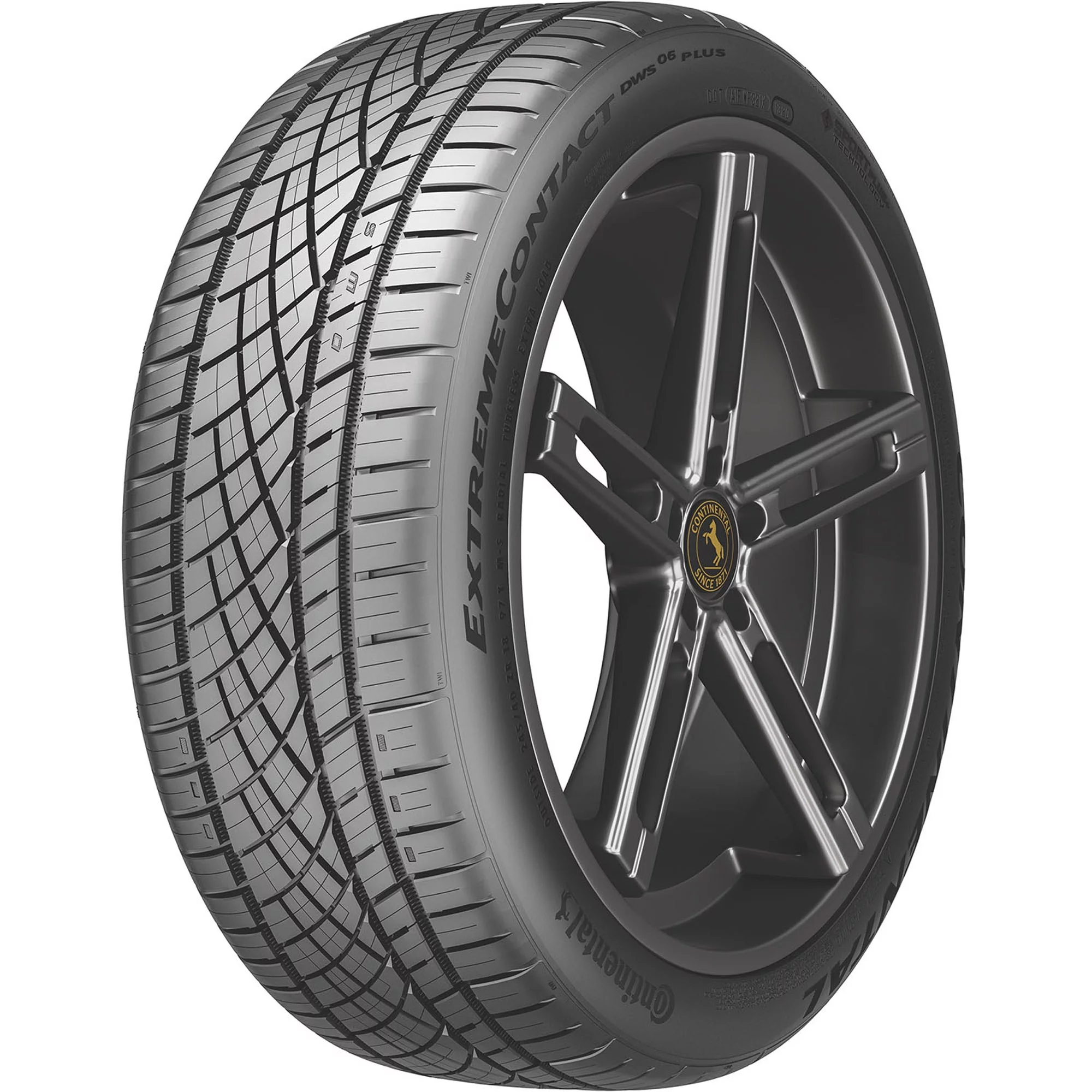 Set of 4 Continental ExtremeContact DWS06 PLUS 255/55ZR18 109W XL Tires Fits: 2014-15 BMW X5 sDrive35i, 2011-13 BMW X5 xDrive35d