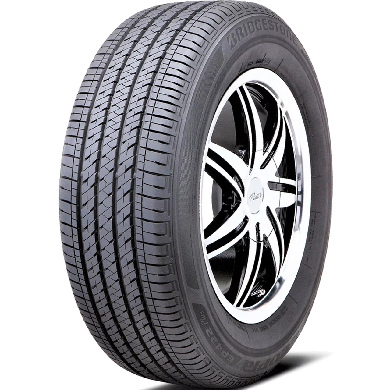 2 New Bridgestone Ecopia EP422+ All-Season Tires - 205/60R16 91H Fits: 2000-02 Toyota Camry XLE, 2018-22 Nissan Kicks S