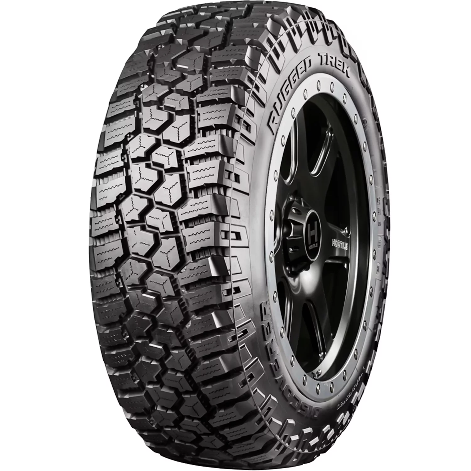 Set of 4 (FOUR) Cooper Discoverer Rugged Trek LT 265/60R20 E 10 Ply Rugged Terrain Tires