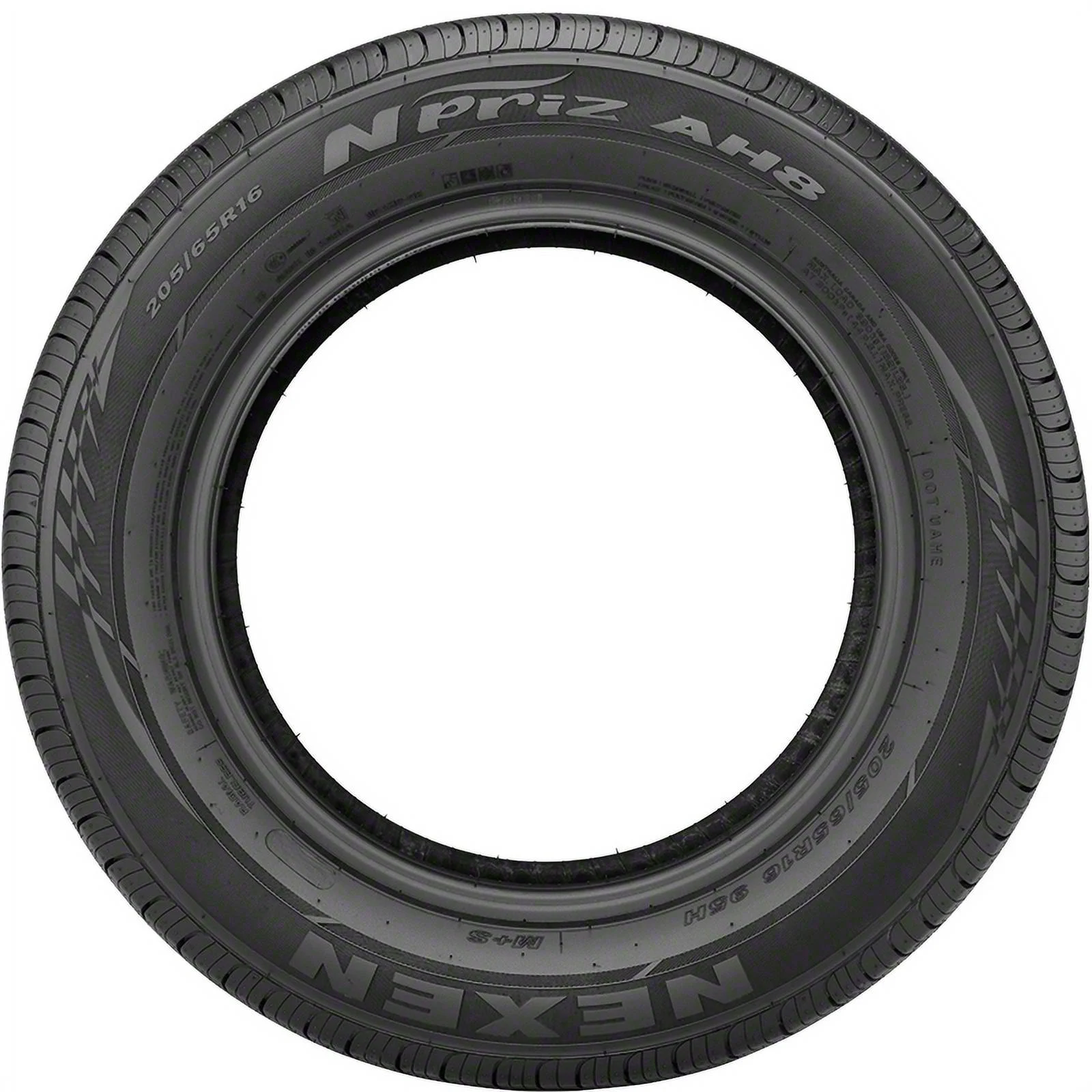 Set of 4 Nexen N'Priz AH8 205/55R16 91H Tires Fits: 2012-13 Honda Civic EX-L, 2014-15 Honda Civic EX