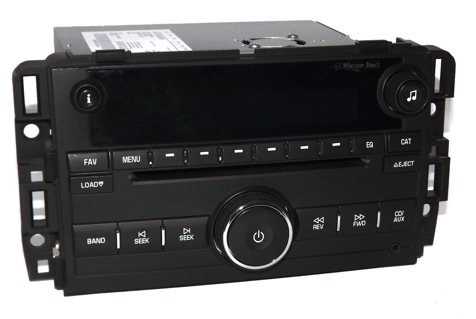 Restored Chevy GMC 07-10 Truck Radio AM FM 6 Disc CD mp3 Aux Input US9 25799568 UNLOCKED (Refurbished)