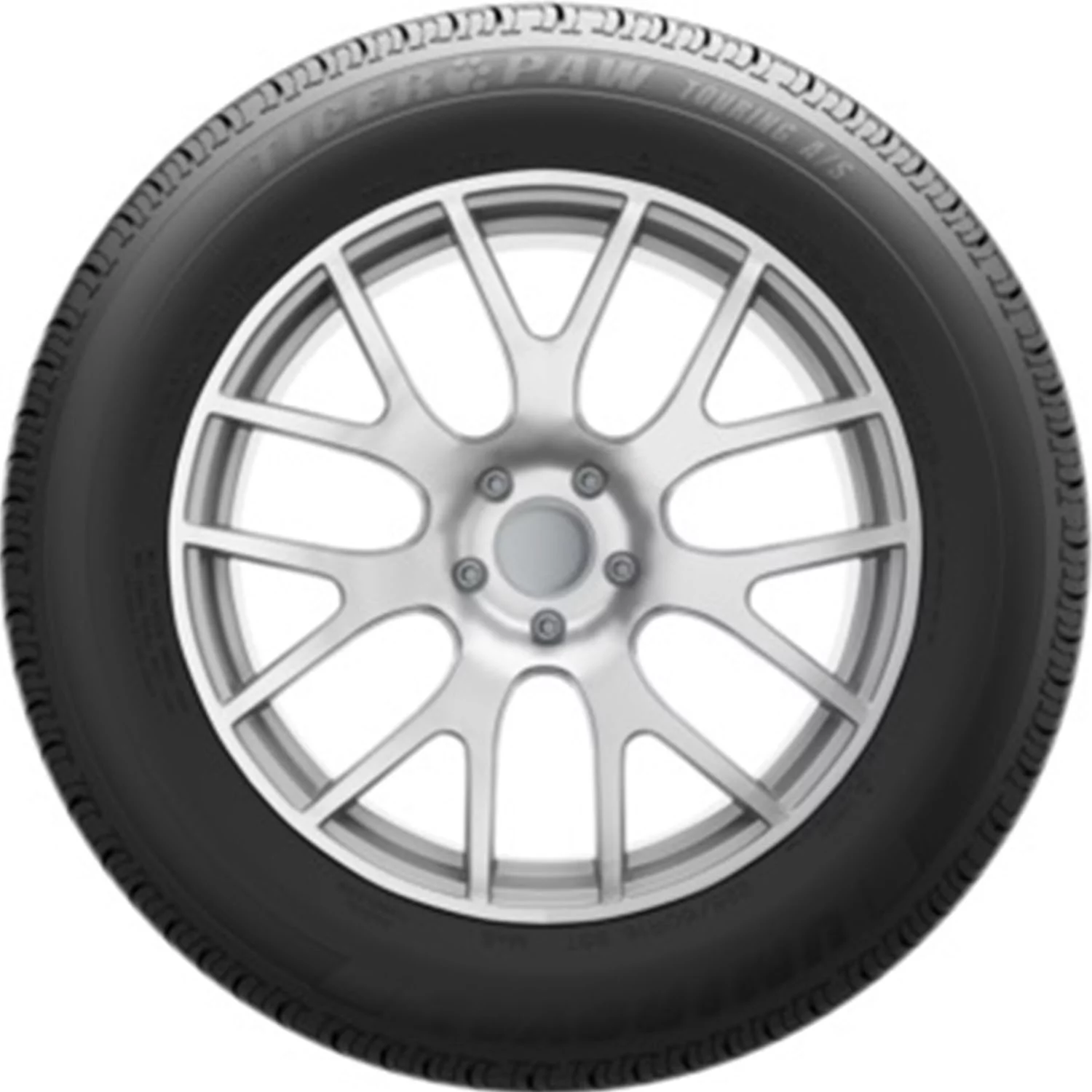 Set of 4 Uniroyal Tiger Paw Touring A/S DT 205/70R16 97H Tires Fits: 2015-22 Chevrolet Trax LT