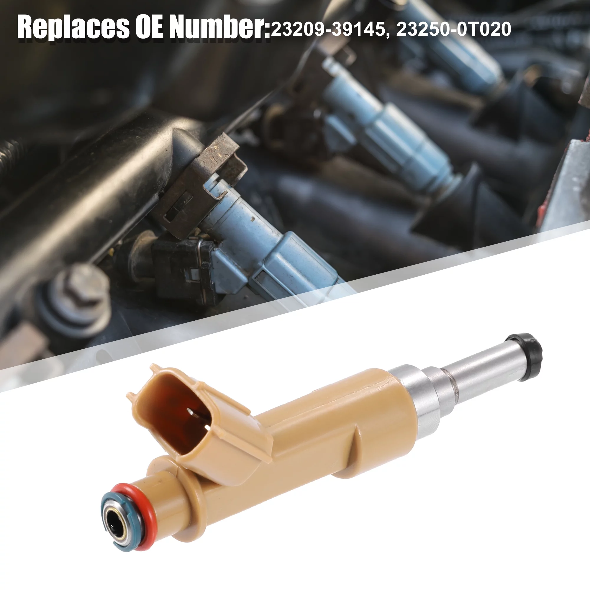 4pcs 23209-39145 23250-0T020 23209-09140 Car Fuel Injector for Toyota Corolla Matrix 1.8L 2009-2012