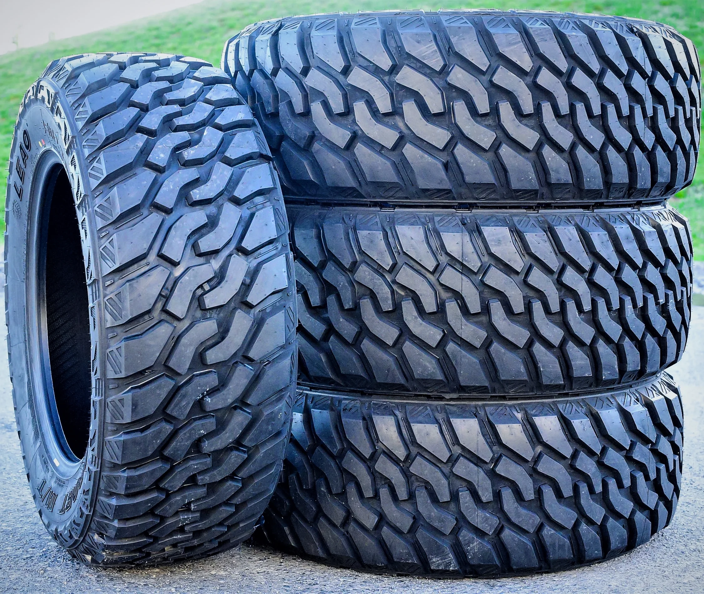 Set of 4 (FOUR) Leao Lion Sport MT LT 33X12.50R22 Load E (10 Ply) M/T Mud Tires