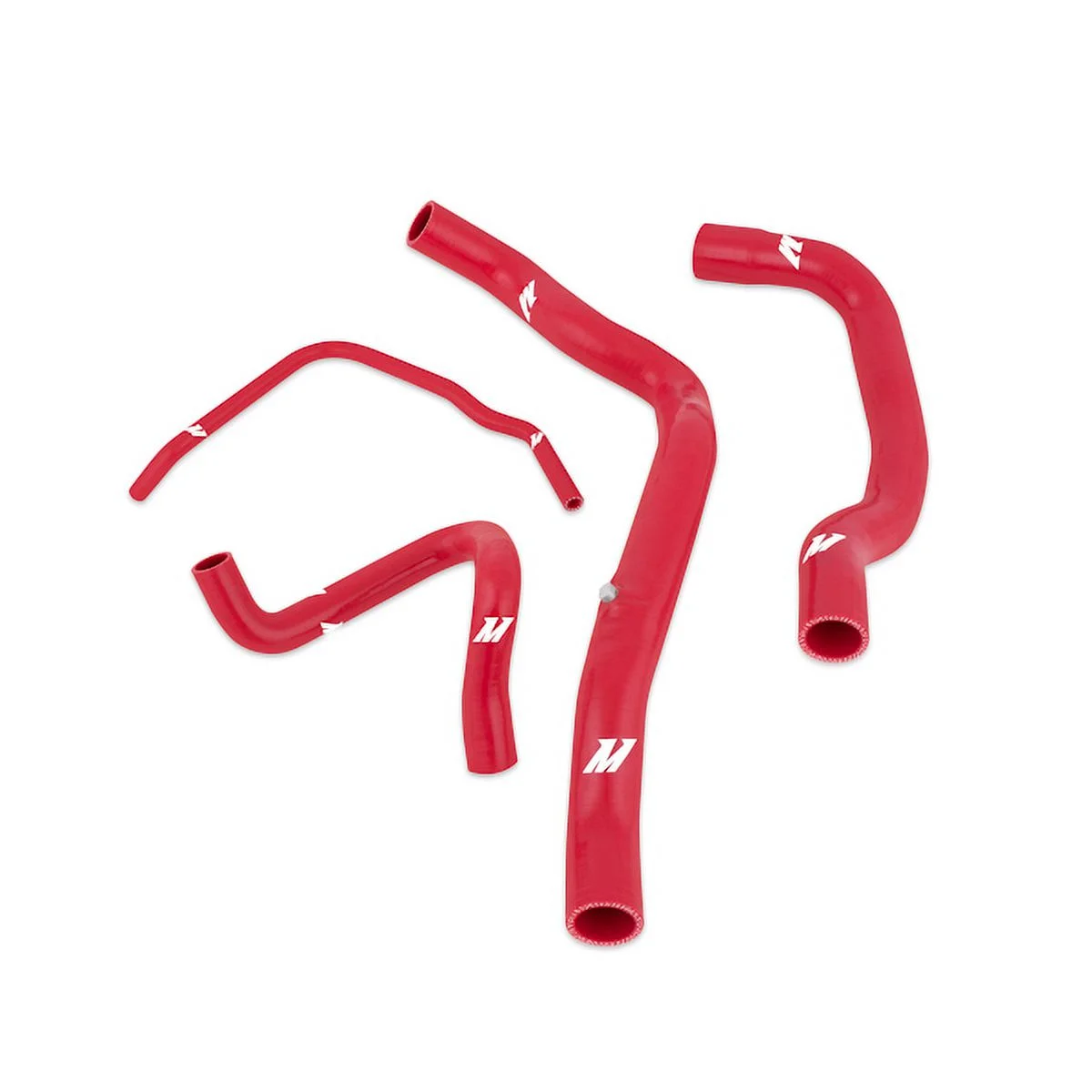 Mishimoto MMHOSE-TINY-01RD Silicone Radiator Hose Kit Compatible With Mini Cooper S 2002-2008 Red