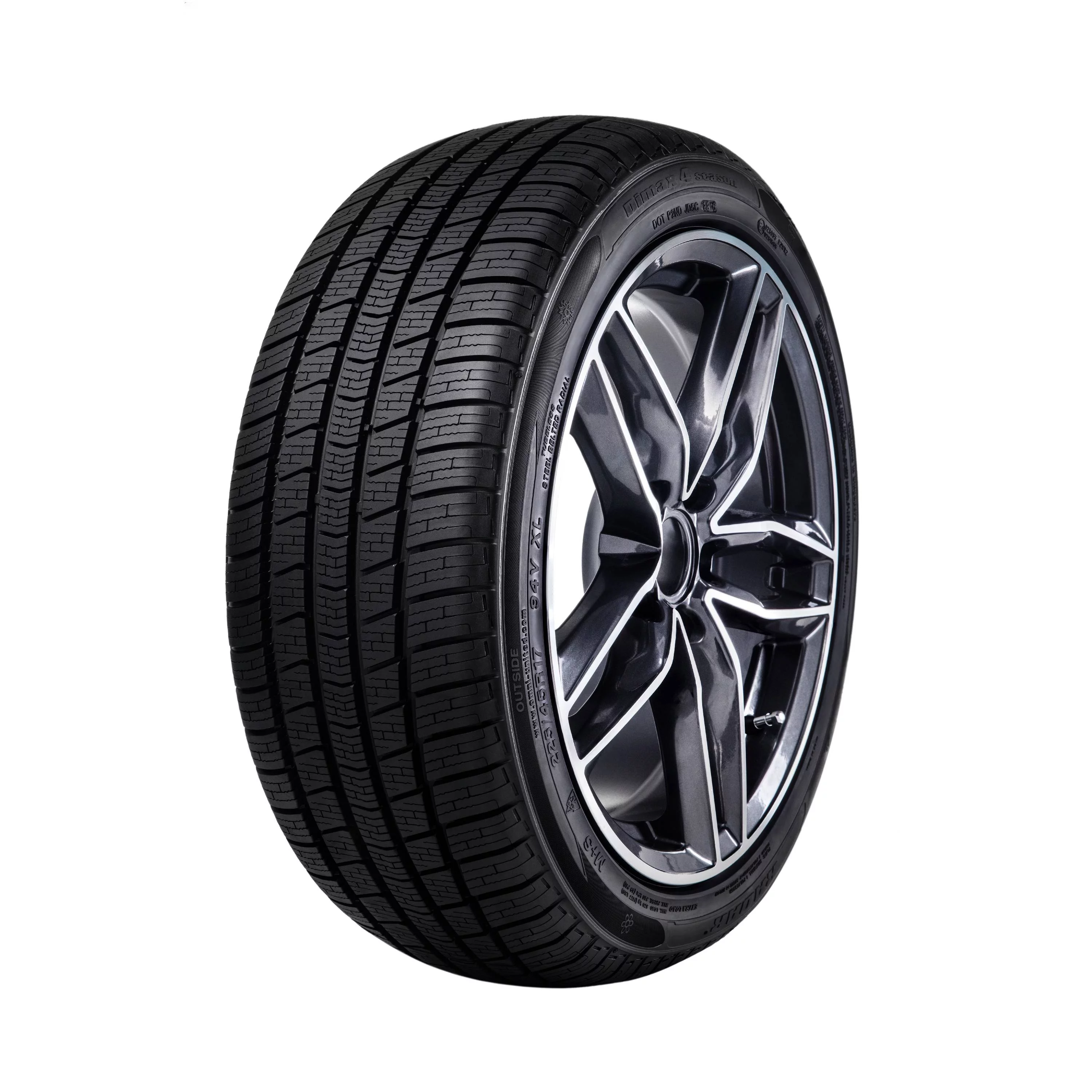 Radar Dimax 4 Season RP-4S 205/55R16 91V BSW Tire Fits: 2012-13 Honda Civic EX-L, 2014-15 Honda Civic EX