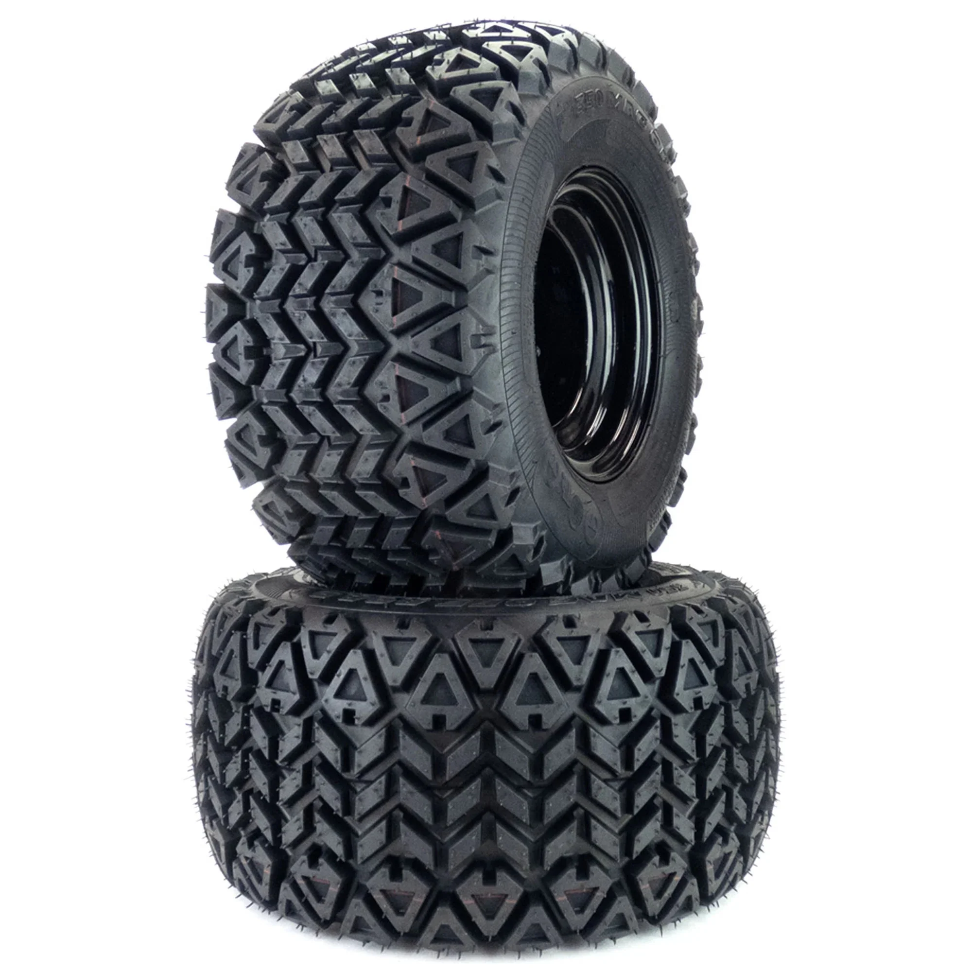 (2) All Terrain Tire Assemblies 18x9.50-8 Compatible With Bad Boy 48