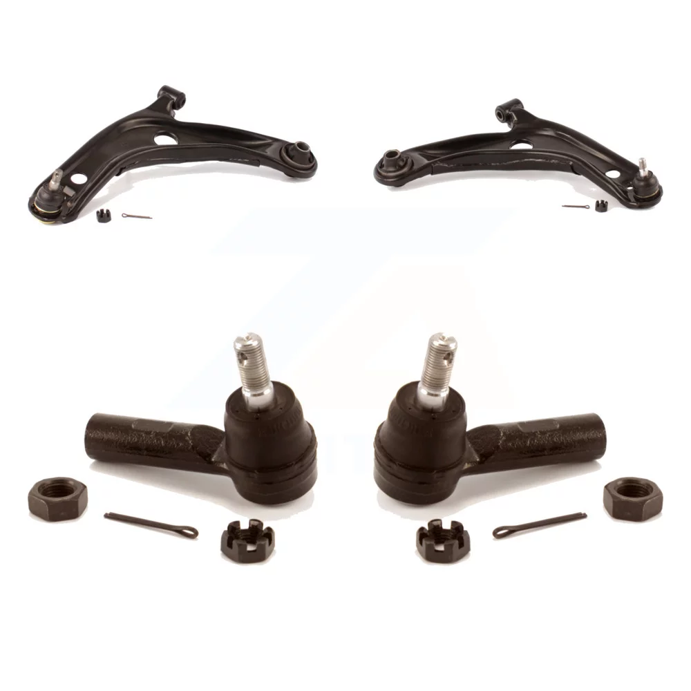Front Suspension Control Arm Assembly And Tie Rod End Kit For Toyota Yaris Scion xD KTR-102767