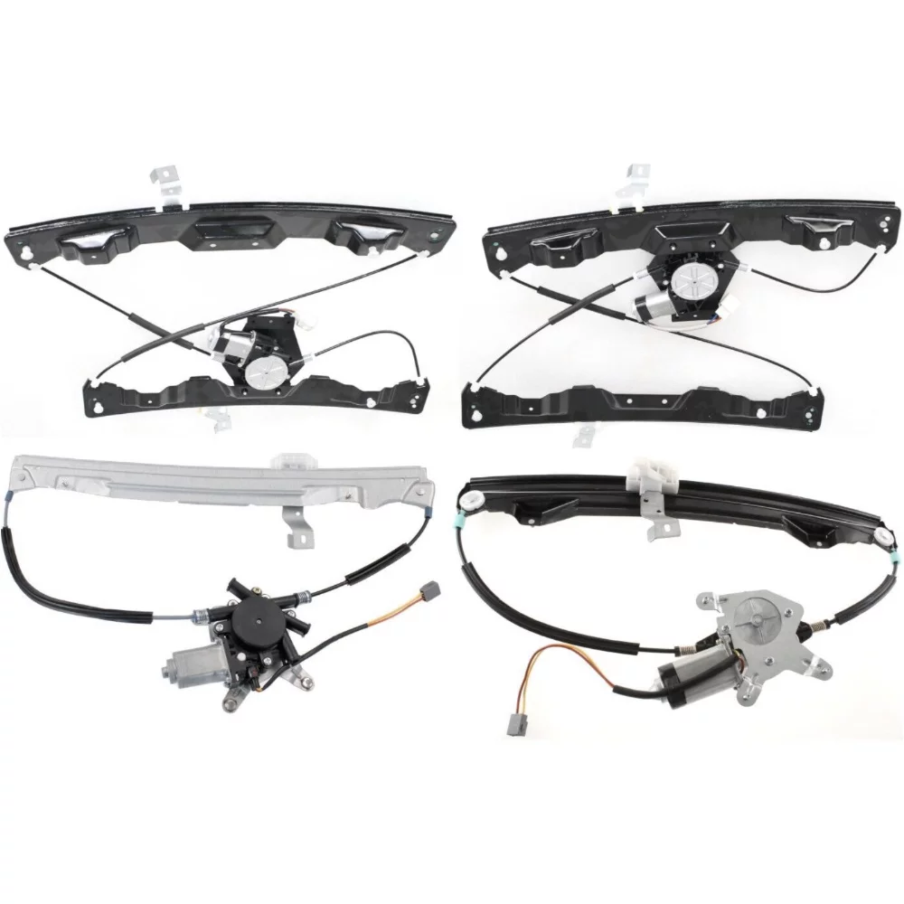 Teledu Window Regulator For Explorer Mountaineer Sport Trac Set of 4 Front and Rear