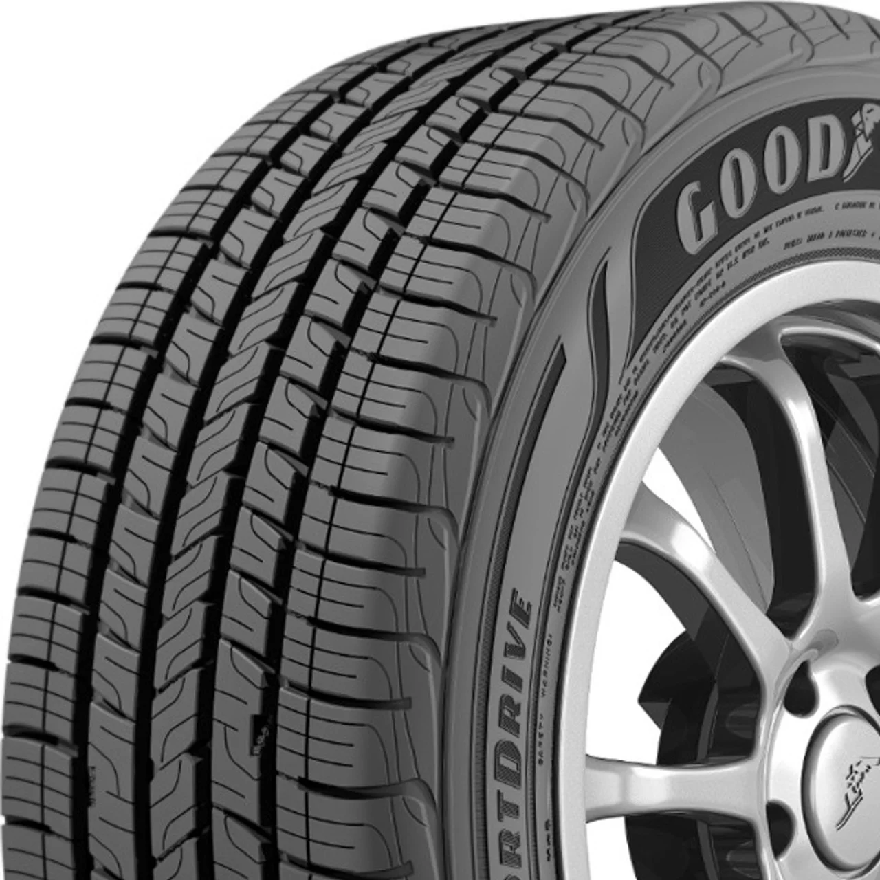 2 New Goodyear Assurance ComfortDrive All-Season Tires - 255/40R19 100V