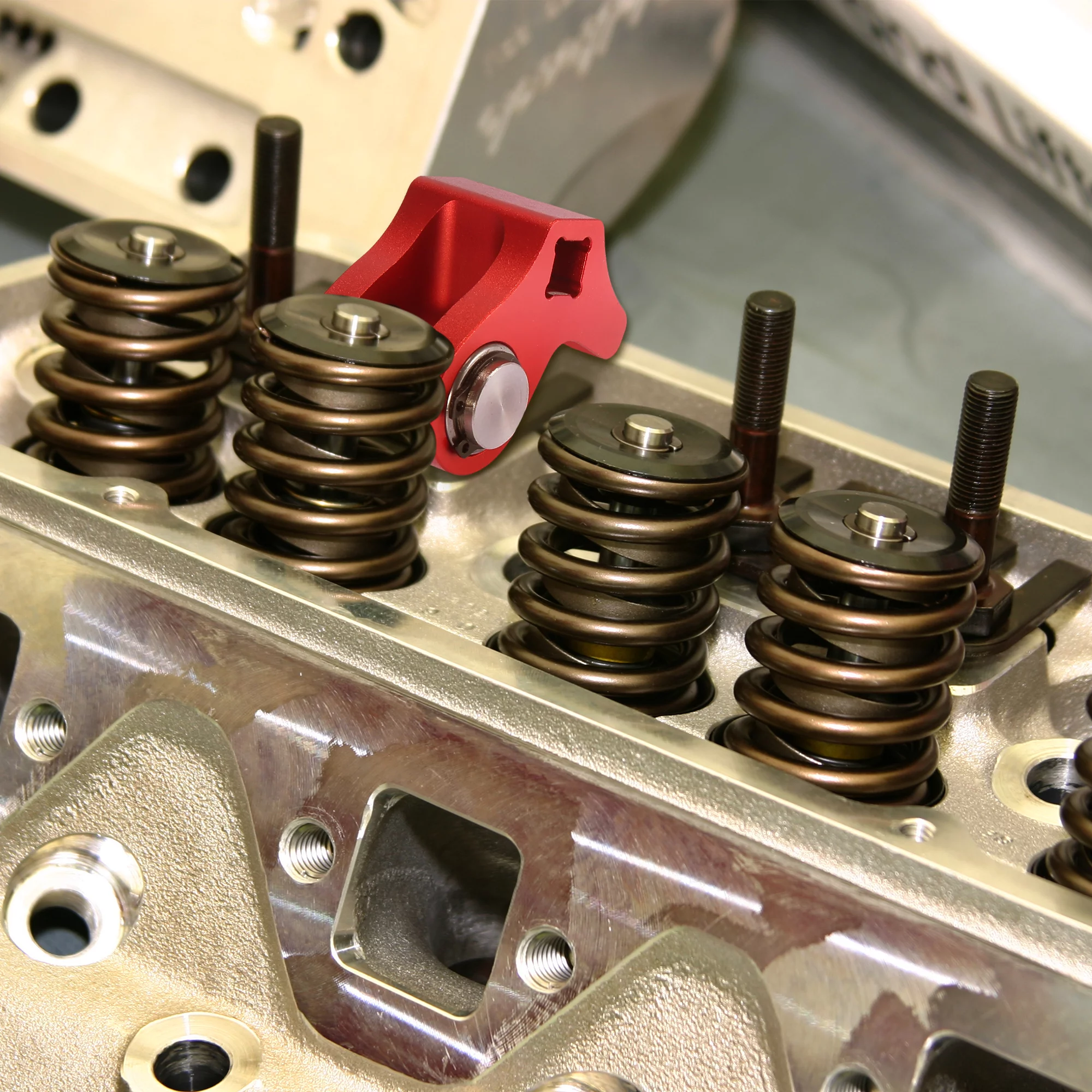 Valve Spring Compression Installation Tool for LS2 LS1 Cathedral Port Cylinder Head Style