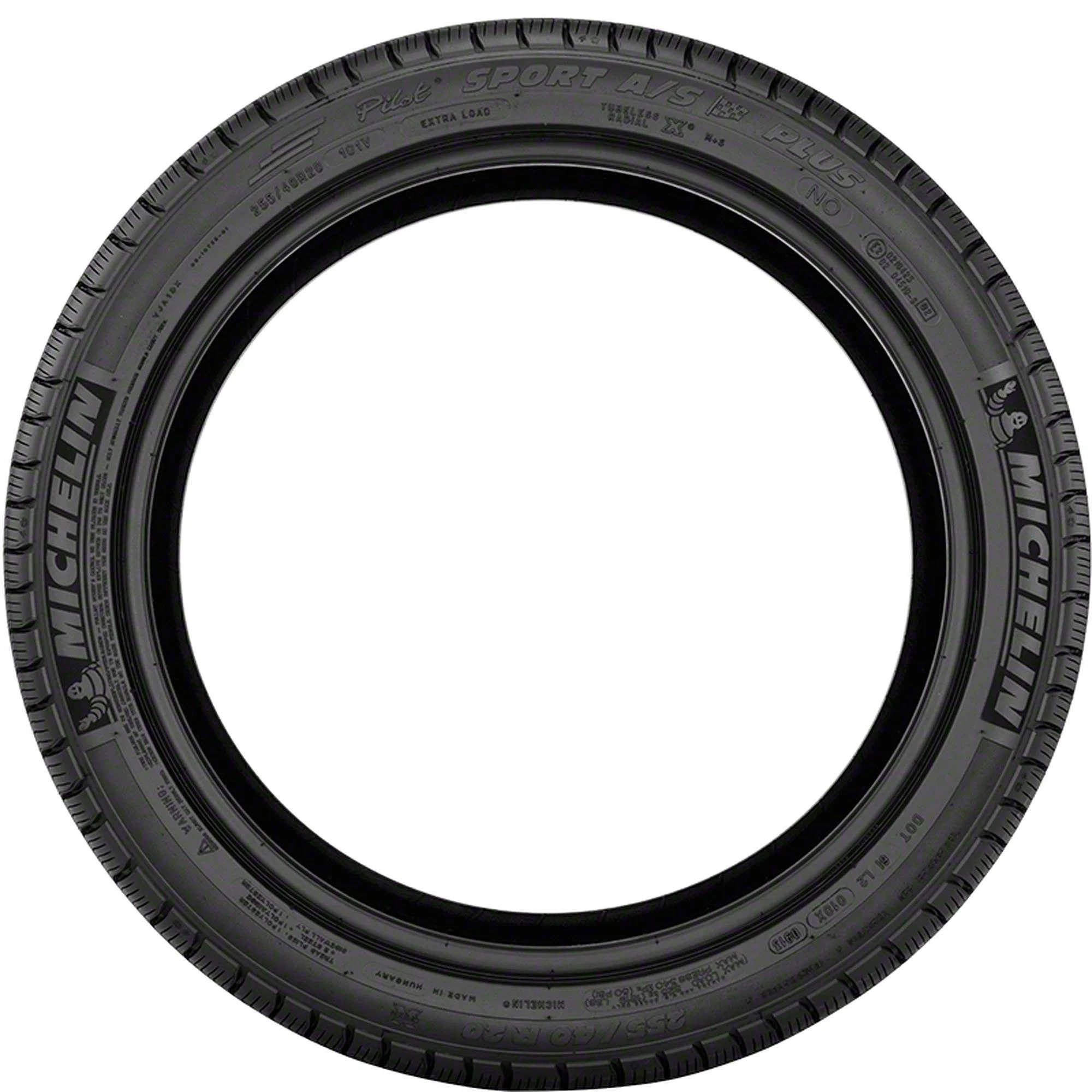 Michelin Pilot Sport A/S Plus UHP All Season 255/45R19 100V Passenger Tire