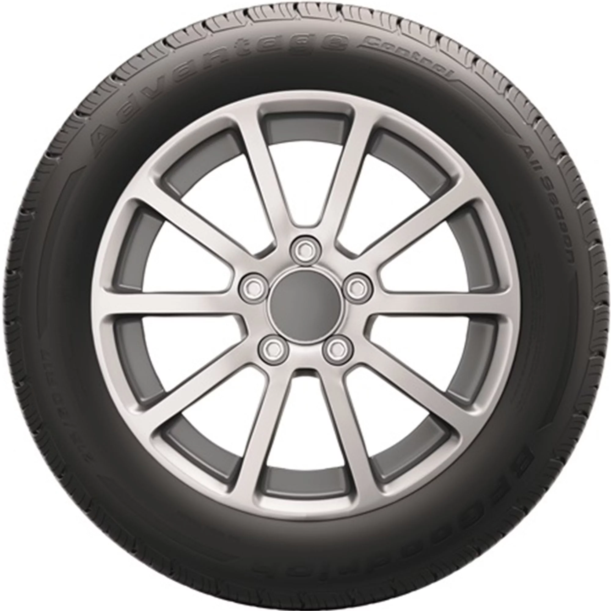 Set of 4 BFGoodrich Advantage Control 225/65R16 100H Tires Fits: 2021-22 Chevrolet Trailblazer L, 2004-09 Nissan Quest SL