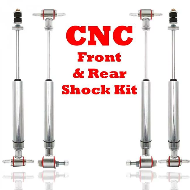 Helix Suspension Brakes & Steering 1964-1967 Oldsmobile Cutlass & Cutlass Supreme Front & Rear Performance Shocks