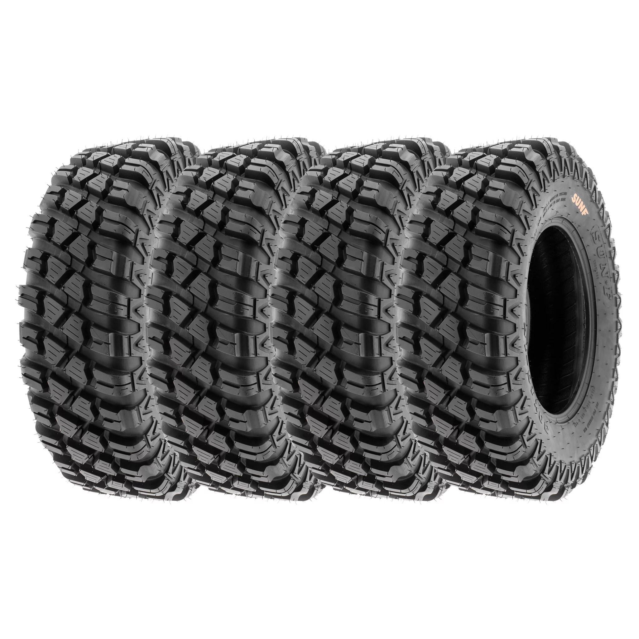 Set of 4 SunF 28x10-14 28x10x14 ATV UTV All Terrain at Tire 6 PR A047