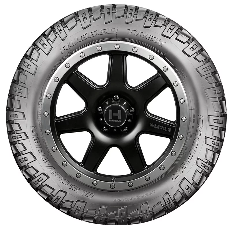 Set of 2 Cooper Discoverer Rugged Trek 265/70R16 112T Tires Fits: 2015 Toyota Tacoma TRD Pro, 2000-06 Toyota Tundra SR5