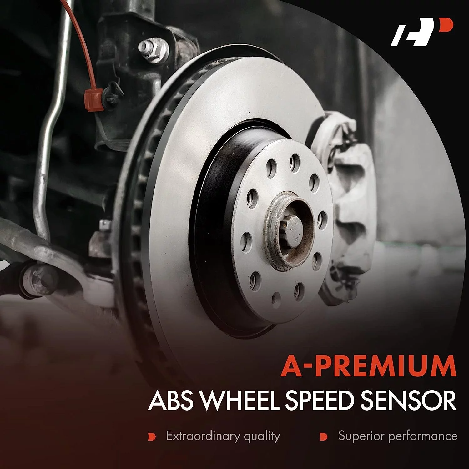 A-Premium ABS Wheel Speed Sensor Compatible with Ford F-150 2011-2014 Rear Right Passenger Side