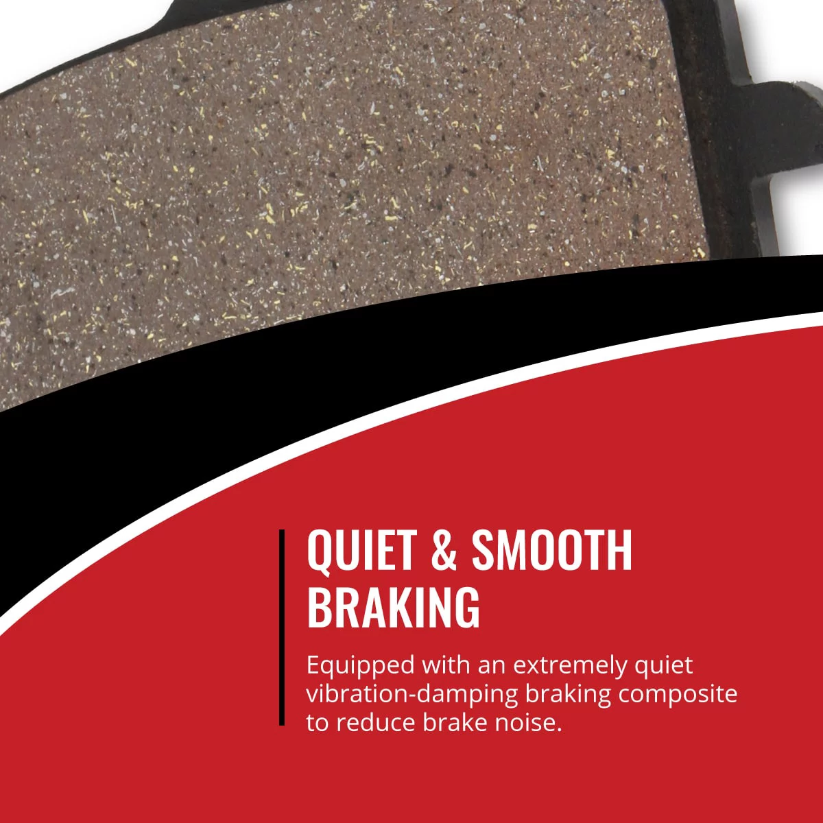 Sixity Q6 Organic Brake Pads FA228 FA228 Front Rear Replacement Kit Full Complete