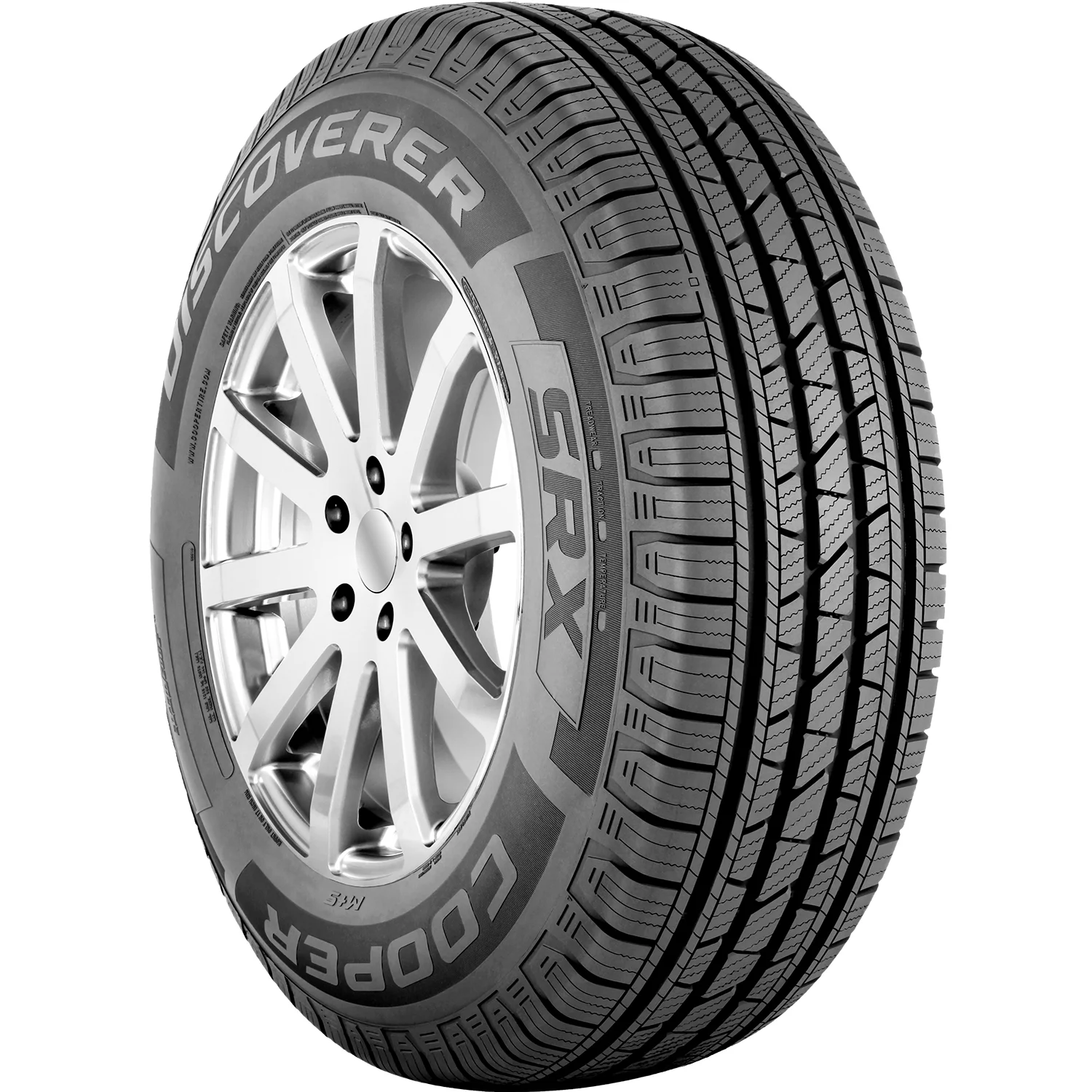 Cooper Discoverer SRX All-Season 235/75R17 109S Tire Fits: 2004-08 Ford F-150 XLT, 2010-14 Ford F-150 XLT