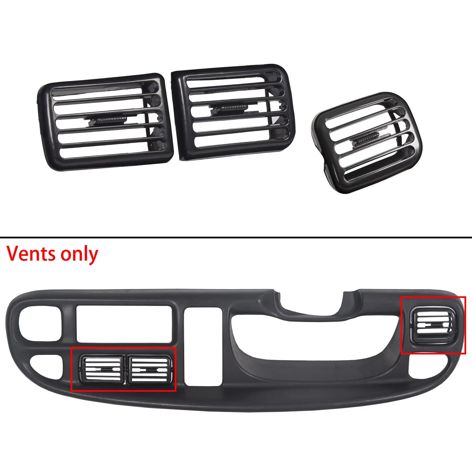 Air-Conditioning Heater Bezel Air Vent For D_odge R_am1500 2500 3500 Van
