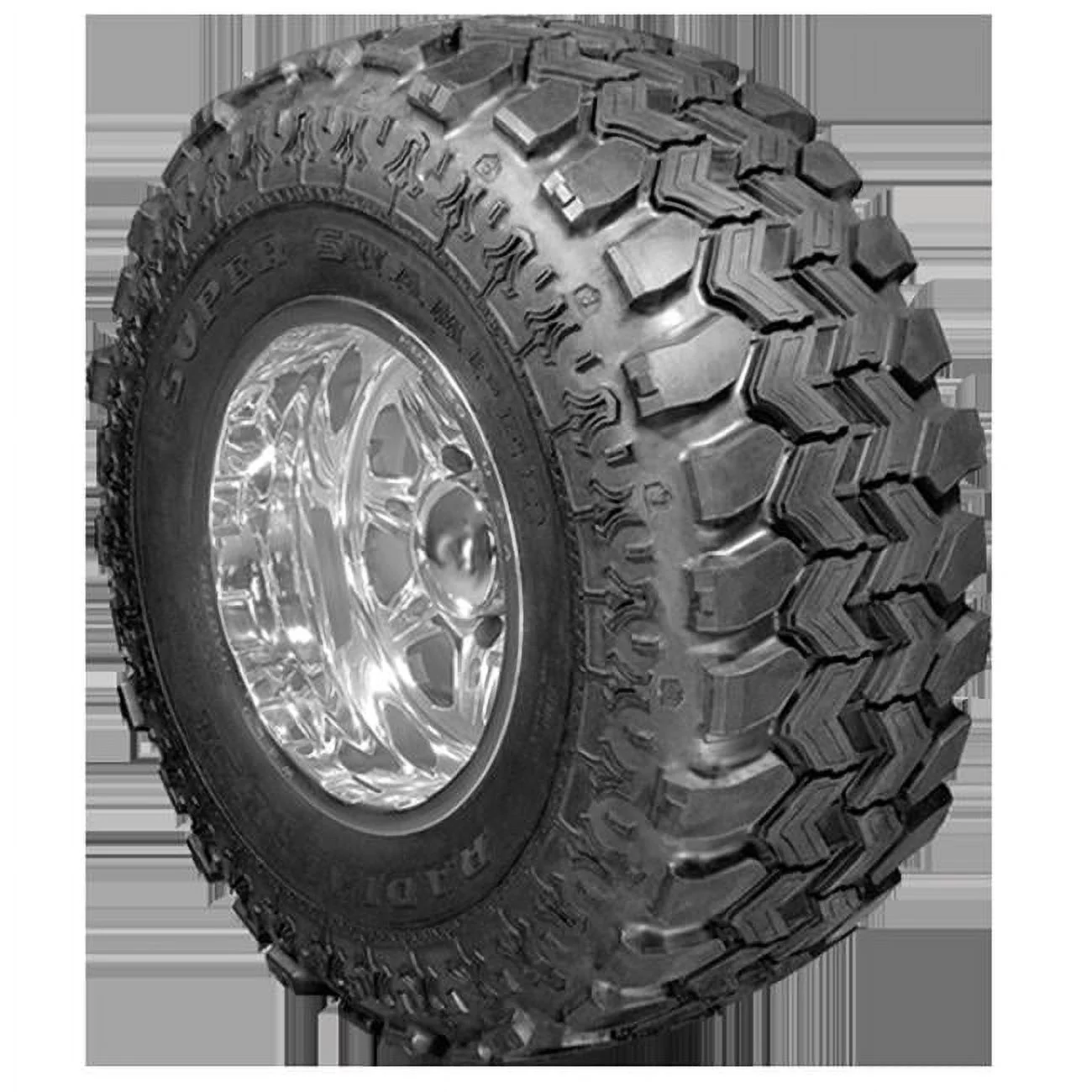 38x15.50 - 18 in. Ply Black Sidewall SSR Series Super Swamper Radial TSL Tires