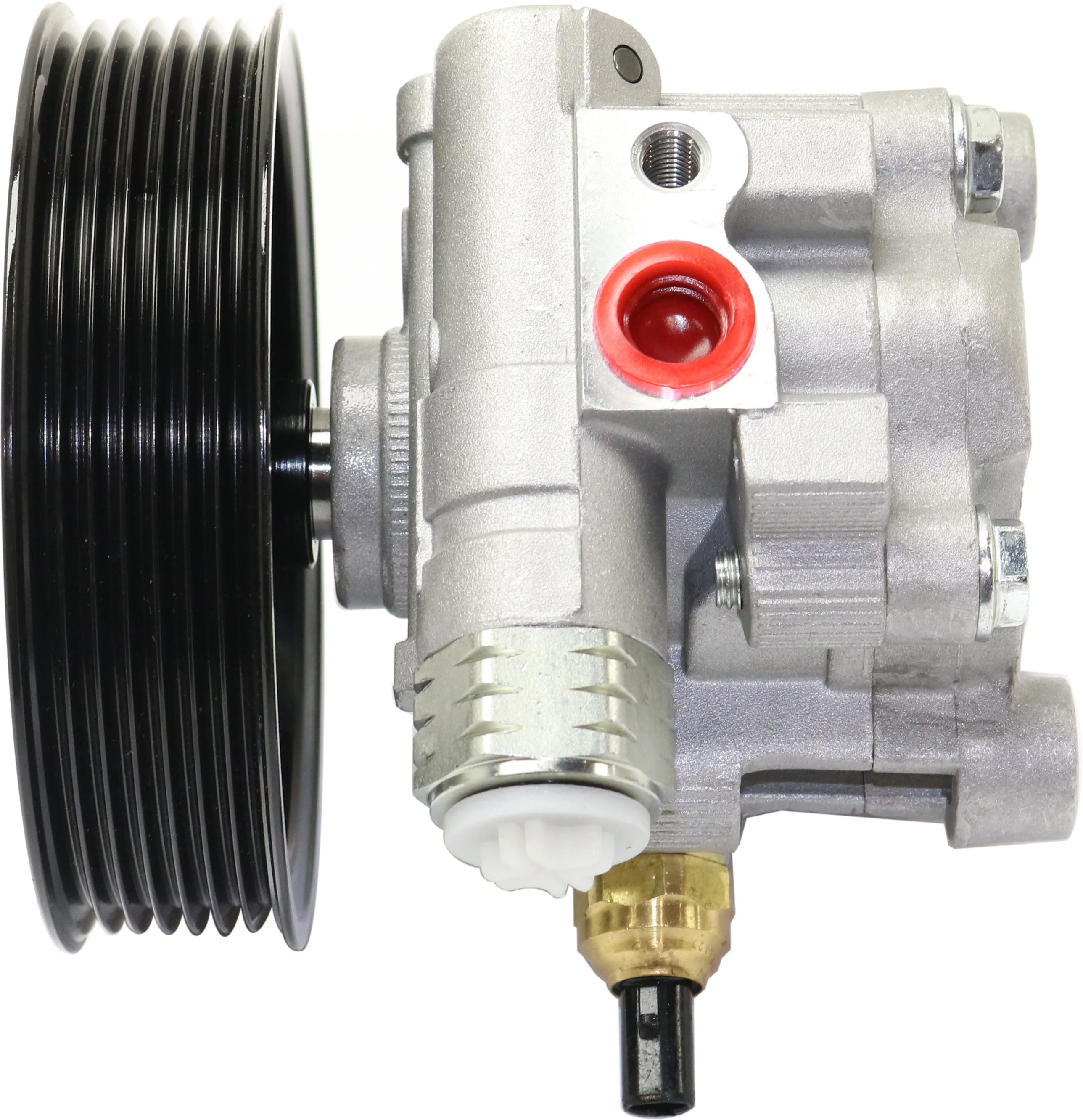 Power Steering Pump Compatible with 2005-2015 Toyota Tacoma 2007-2009 Lexus RX350 6Cyl 4.0L 3.5L With Pulley