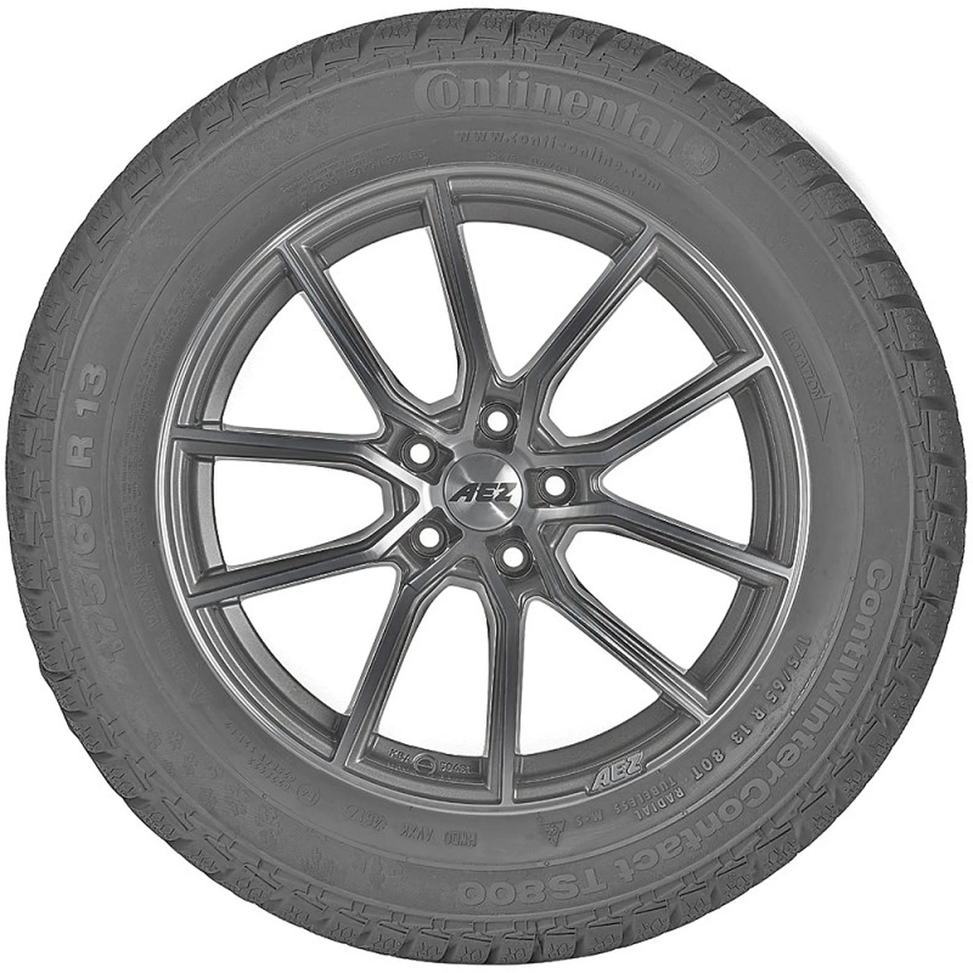 Continental ContiWinterContact TS800 Winter 175/55R15 77T Passenger Tire
