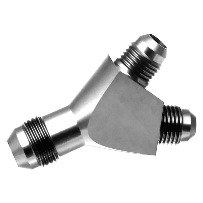 Red Horse Performance RHP930-10-08-5 10AN Single Inlet to 08 Dual Outlet - Clear
