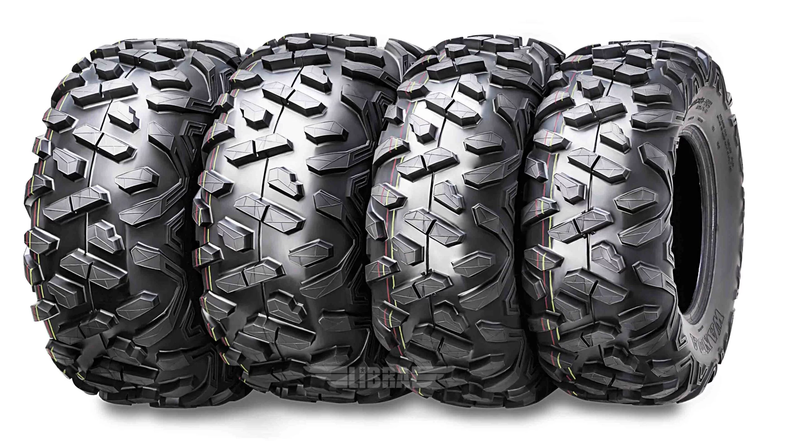 Set 4 WANDA ATV Tires 25X8X12 25X10X12 fit 17-19 Bennche T BOSS 410 550 COWBOY 400S Bighorn Style