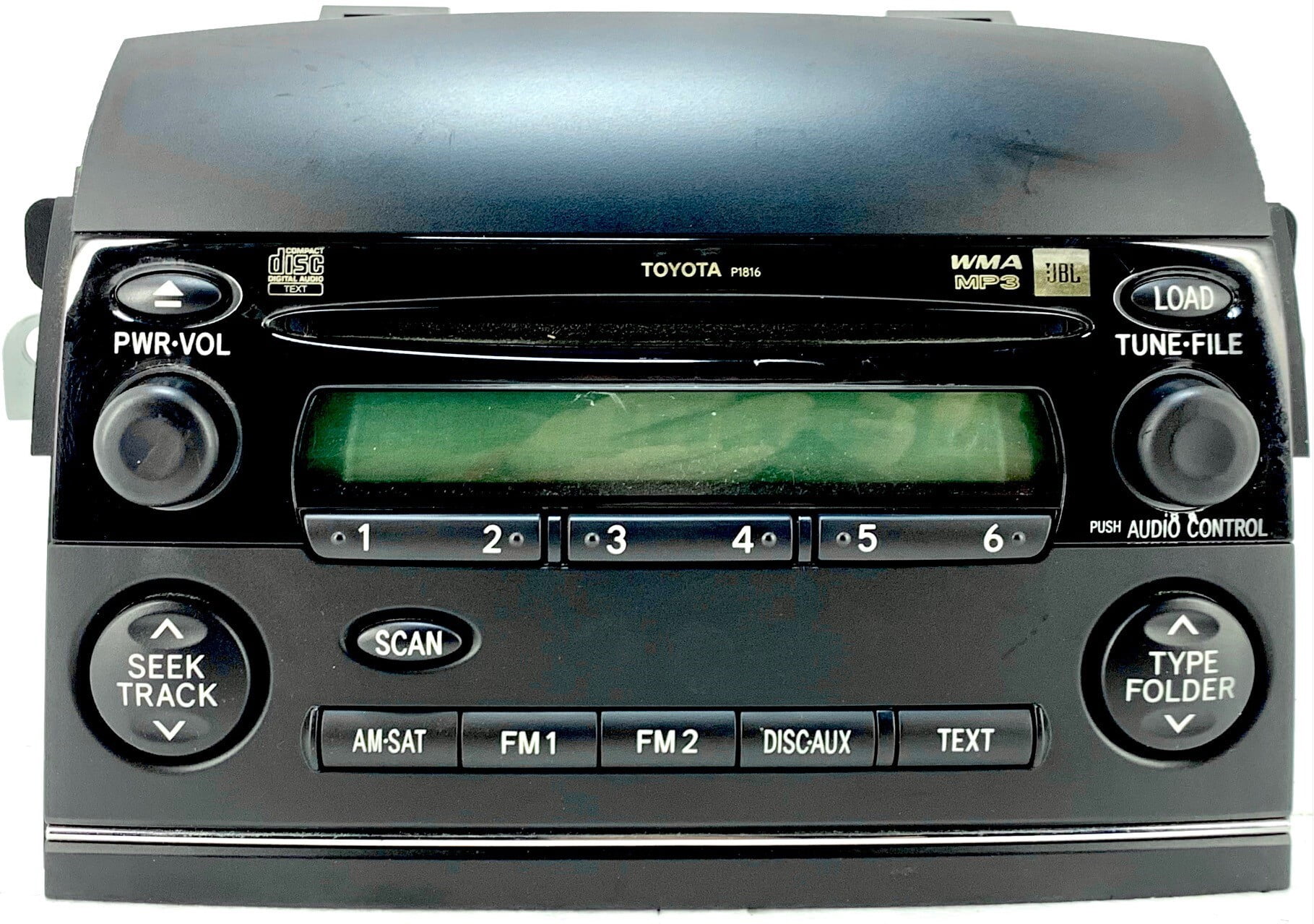 Pre-Owned 2006-2007 Toyota Sienna Receiver Pioneer Audio System ID P1816 86120AE062 OEM (Good)