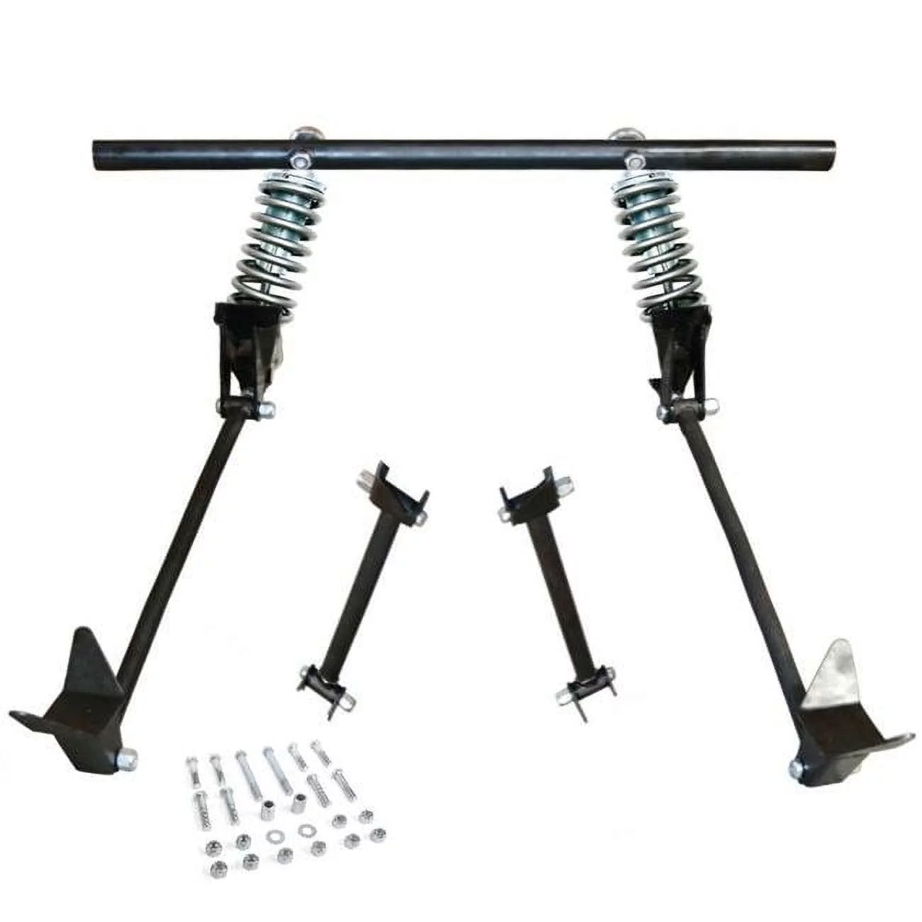 Helix Suspension Brakes & Steering 682720 Triangulated Rear 4-Link Assembly with 30 Coilovers for 1930 Model A Phaeton Cabriolet
