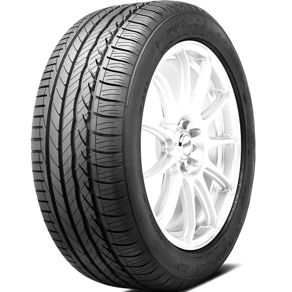 Dunlop Signature HP 255/35R18 94Y XL A/S High Performance Tire Fits: 2011 BMW 328i Base, 2016-19 Cadillac ATS V