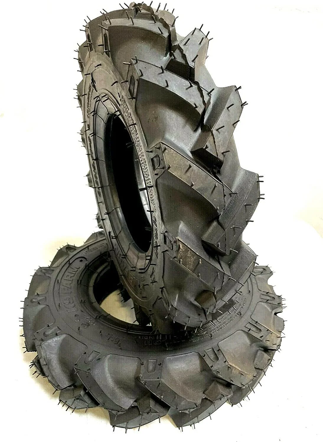 Tiresave (2) Tiller Tires 4.8x4x8 4.8x4-8 4.80-4.00-8 480/400-8 Ag Tread 4 Ply