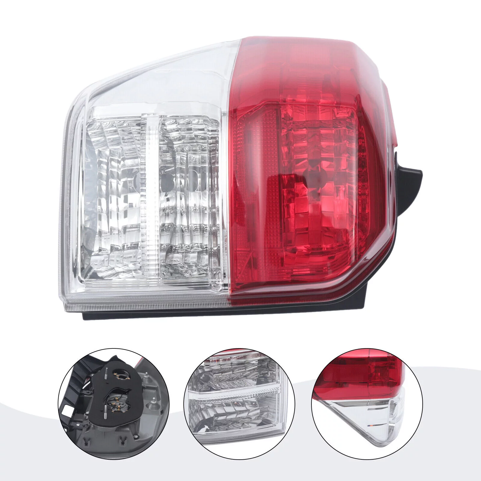 ZhdnBhnos For 2010-2013 Toyota 4Runner Limited SR5 Tail Light Left Driver Side Rear Lamp 81561-35360